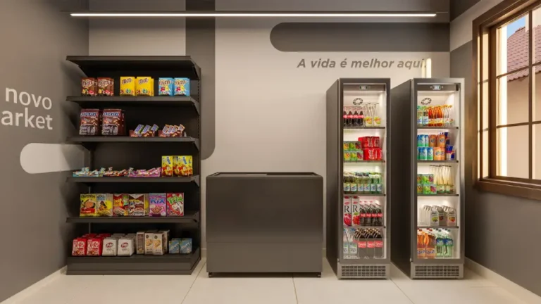 Apartamento com varanda gourmet e suíte