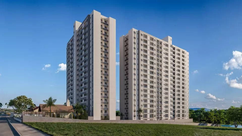 Apartamento com varanda gourmet e suíte em Indaiatuba